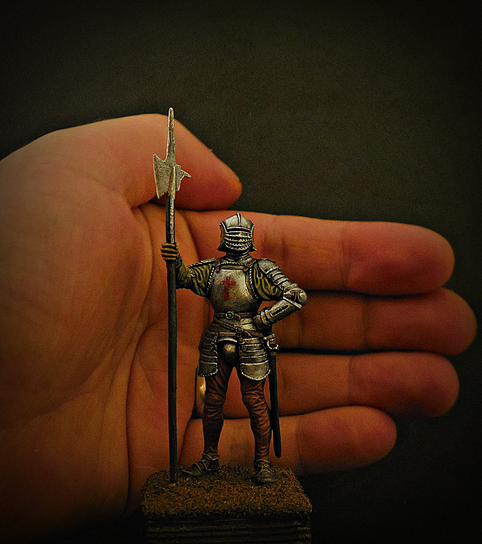 Figures: English halberdier, 1513, photo #10