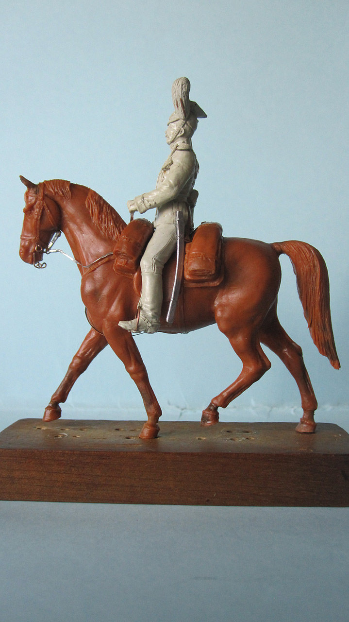 Sculpture: Captain, lancers regt., 1913, photo #3