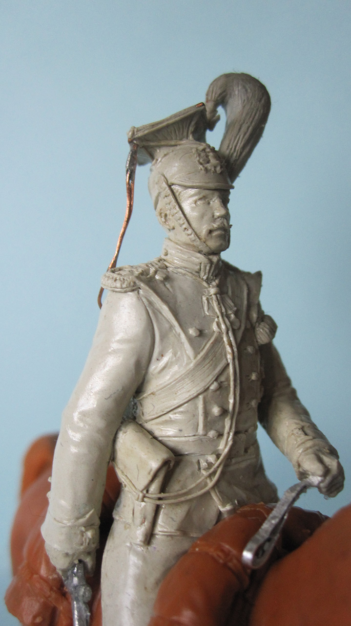 Sculpture: Captain, lancers regt., 1913, photo #7