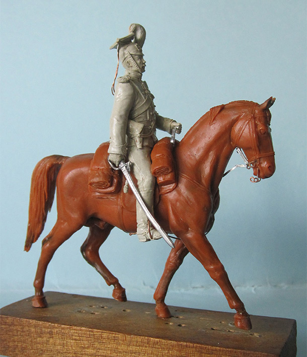 Sculpture: Captain, lancers regt., 1913