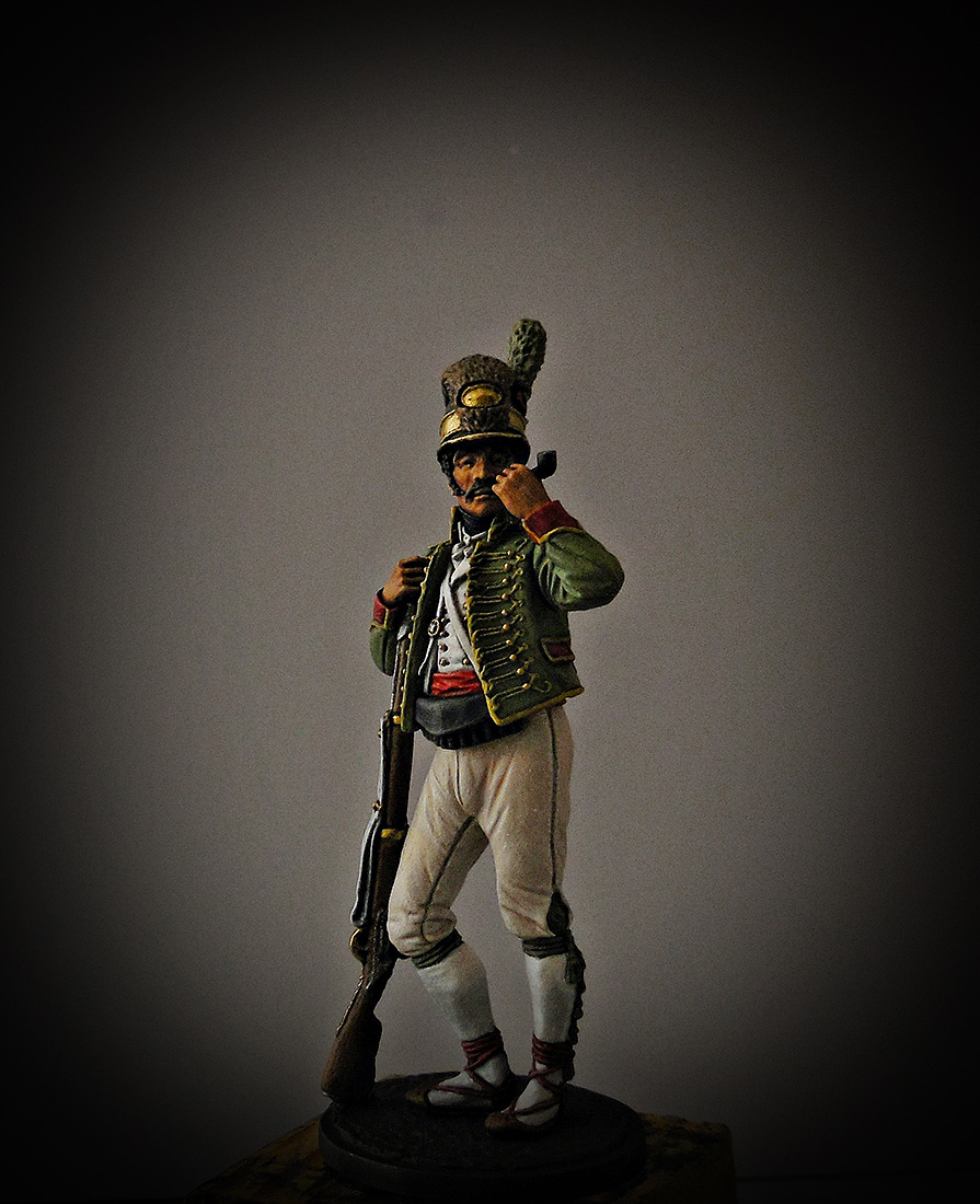 Фигурки: Рядовой Каталонского батальона лёгкой пехоты. Испания, 1807-08., фото #2