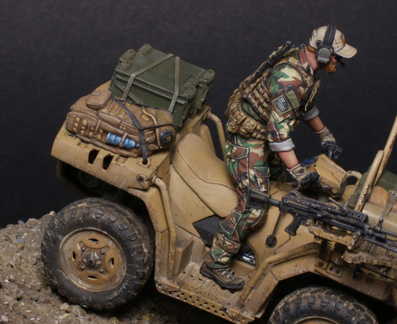 Dioramas and Vignettes: Modern cavalry. MARSOC, photo #12