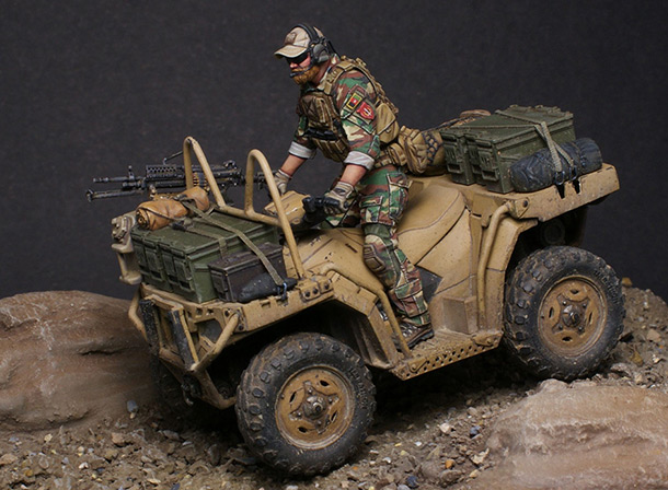 Dioramas and Vignettes: Modern cavalry. MARSOC