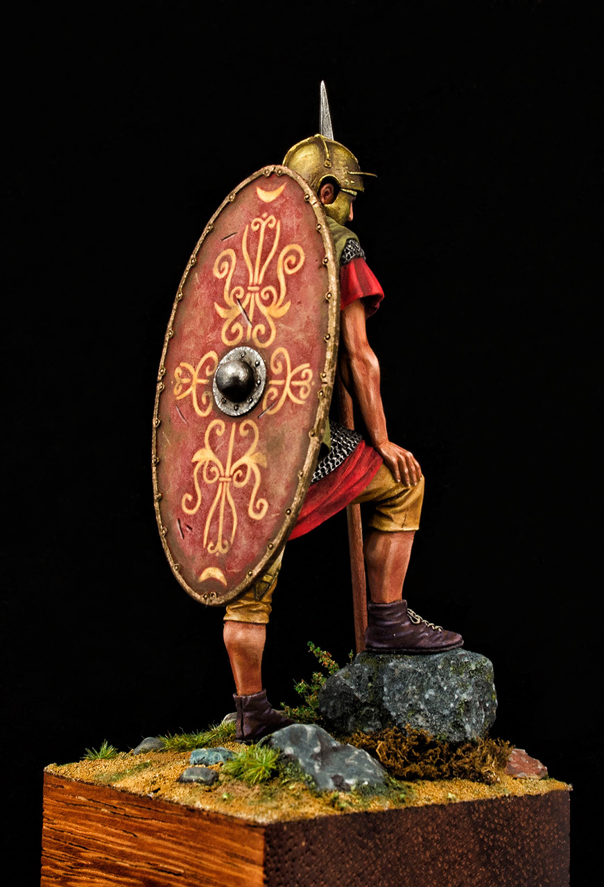 Figures: Roman auxiliary, II A.D., Dacian wars, photo #4
