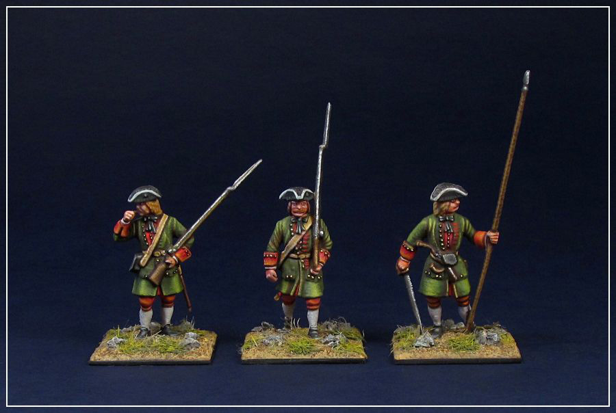 Figures: Russian infantry of Peter the Great, photo #1