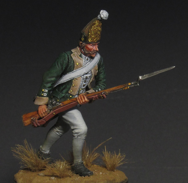 Figures: Russian grenadier, 1799