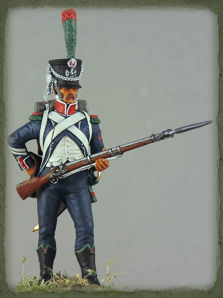 Фигурки: Капрал егерей легкой пехоты, 1809, фото #1