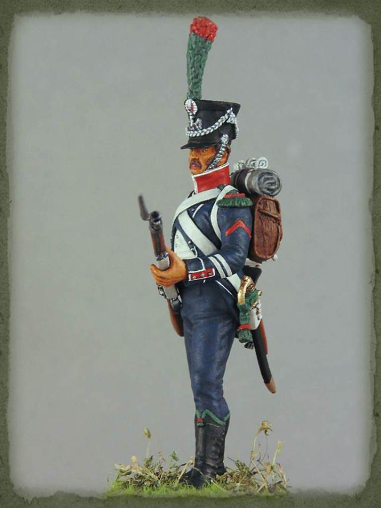 Фигурки: Капрал егерей легкой пехоты, 1809, фото #10