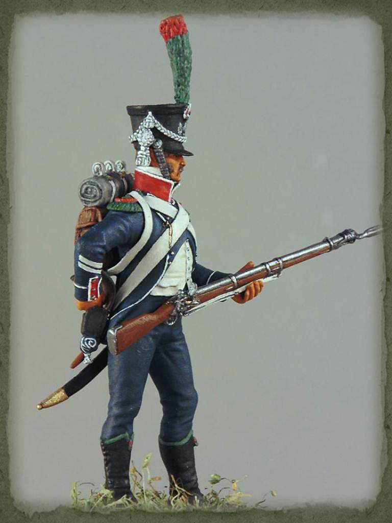 Фигурки: Капрал егерей легкой пехоты, 1809, фото #3