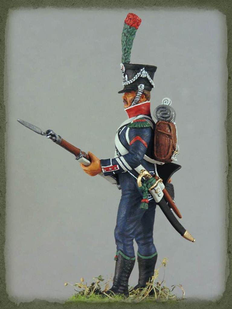 Фигурки: Капрал егерей легкой пехоты, 1809, фото #9