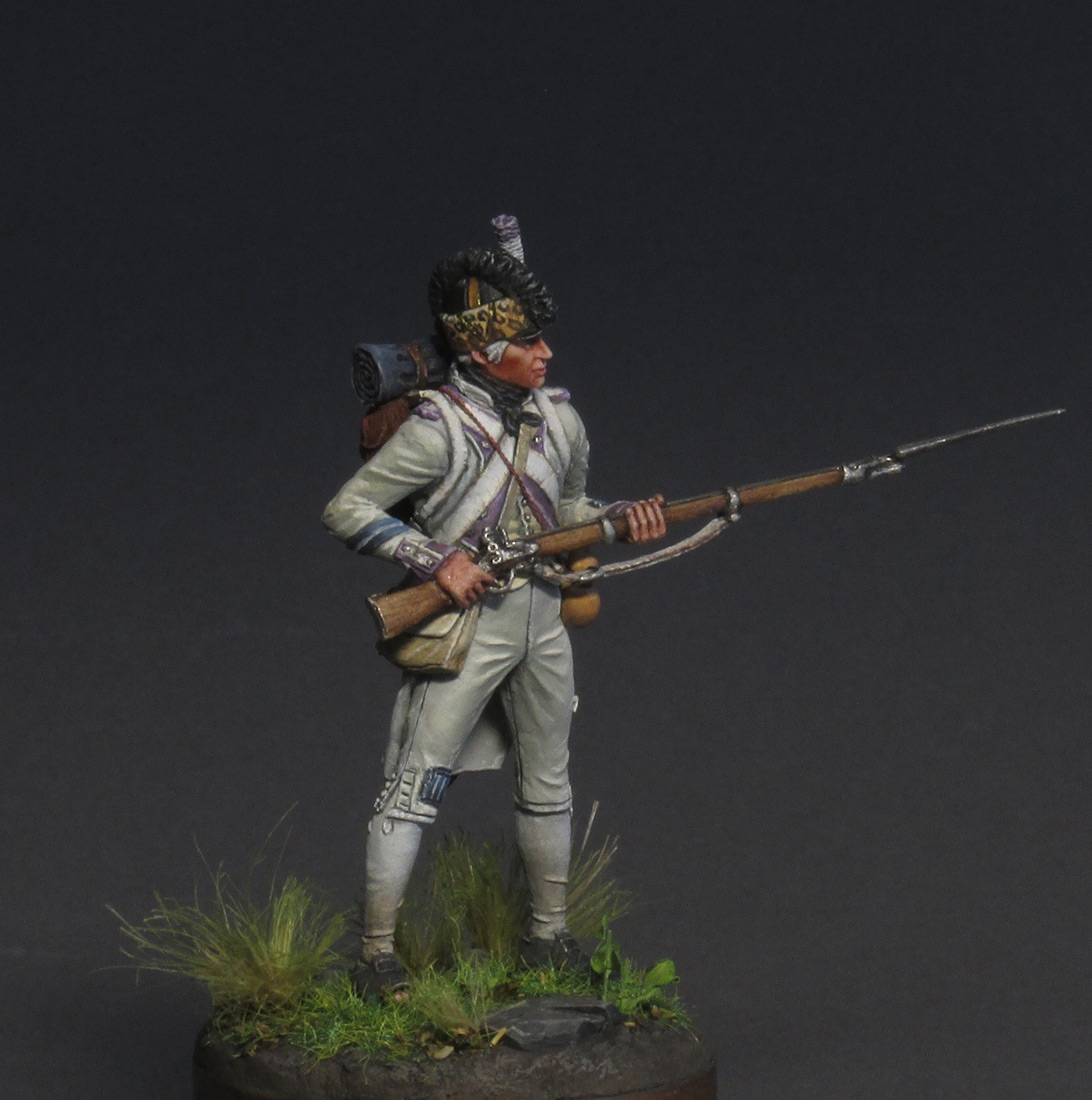 Figures: Fusilier, 17th regt., 1792, photo #2