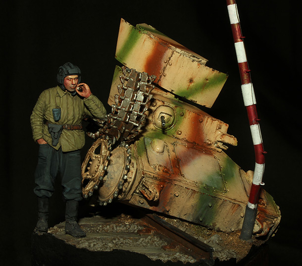 Dioramas and Vignettes: Crushed convoy