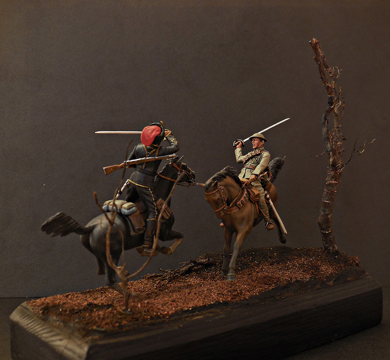 Dioramas and Vignettes: British and German cavalrymen, WWI, photo #3