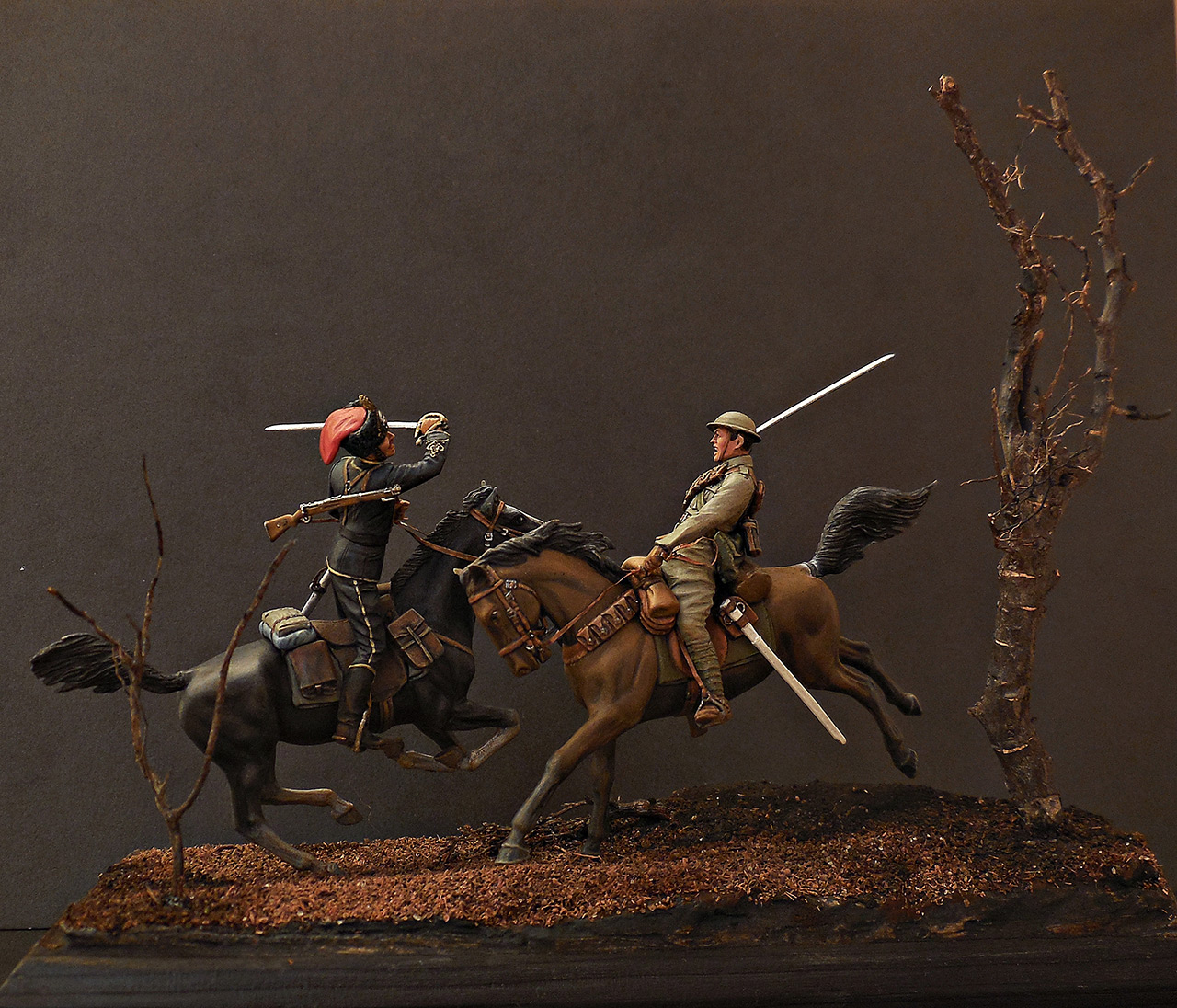 Dioramas and Vignettes: British and German cavalrymen, WWI, photo #4