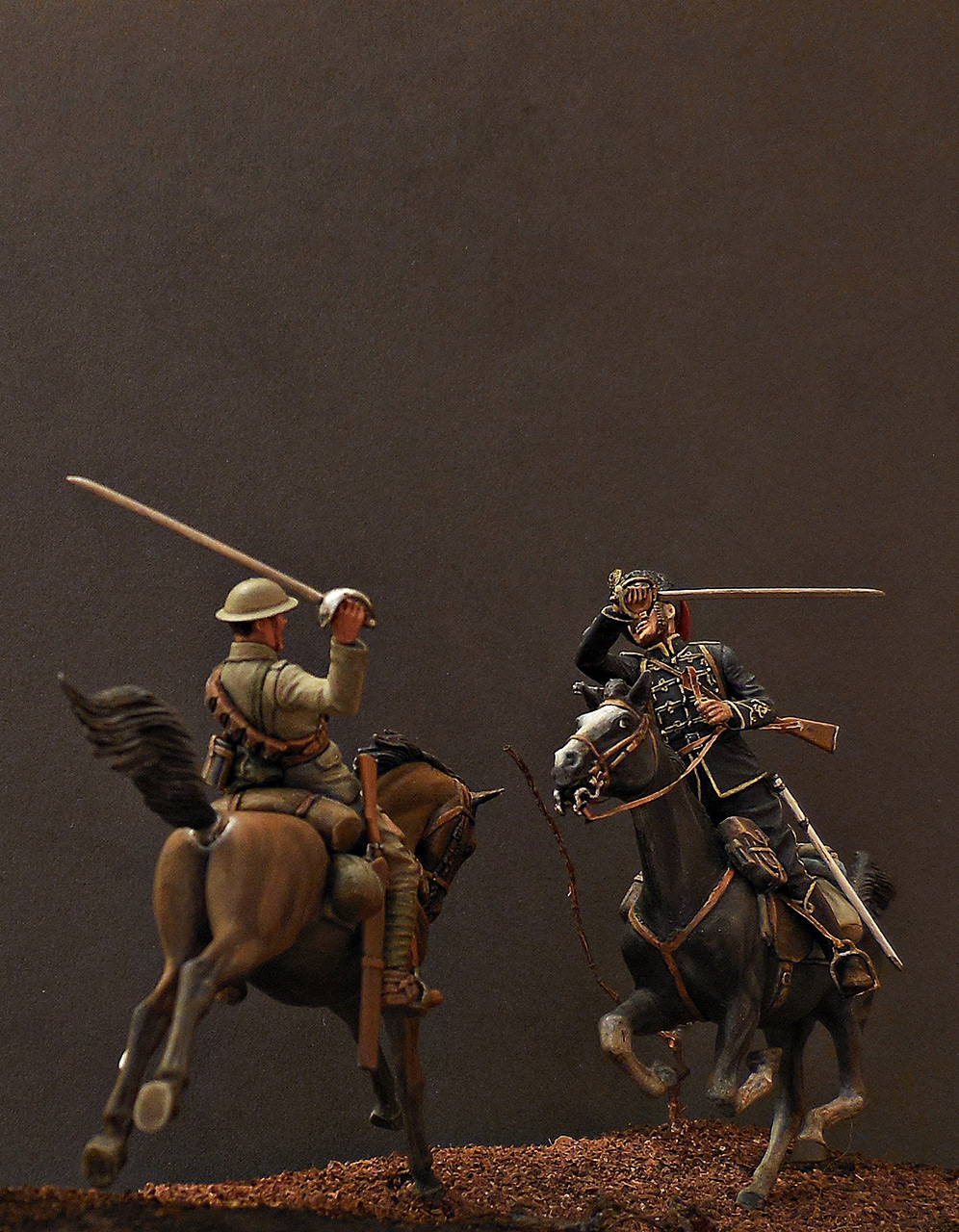 Dioramas and Vignettes: British and German cavalrymen, WWI, photo #6