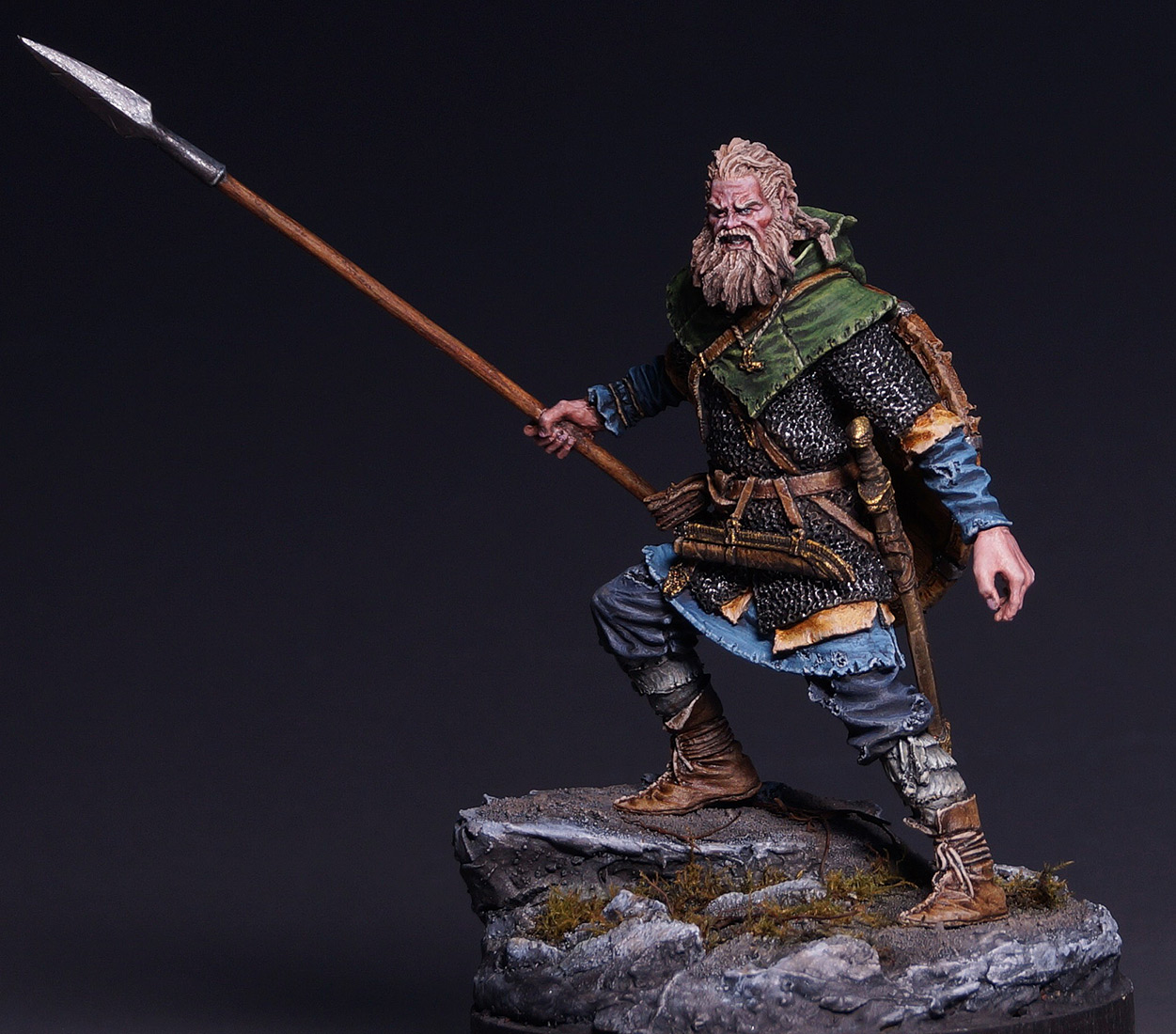 Figures: Scandinavian warrior, photo #17