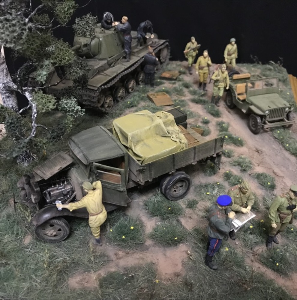 Dioramas and Vignettes: Kursk bulge. Five days earlier, photo #1