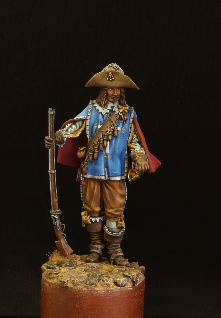 Figures: Musketeer. France, 17th cent., photo #2