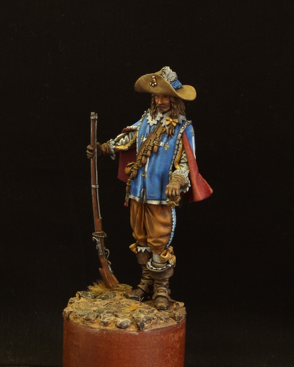 Figures: Musketeer. France, 17th cent., photo #3