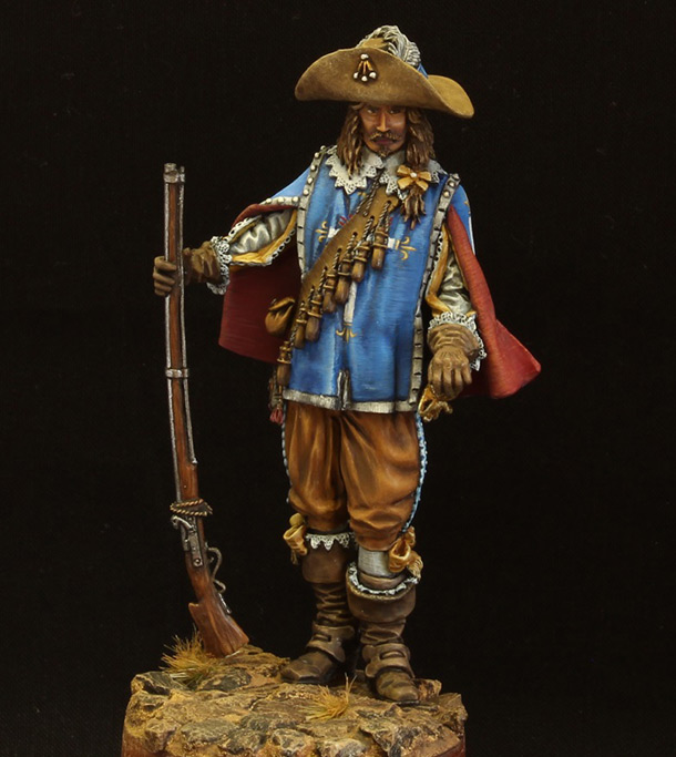 Figures: Musketeer. France, 17th cent.