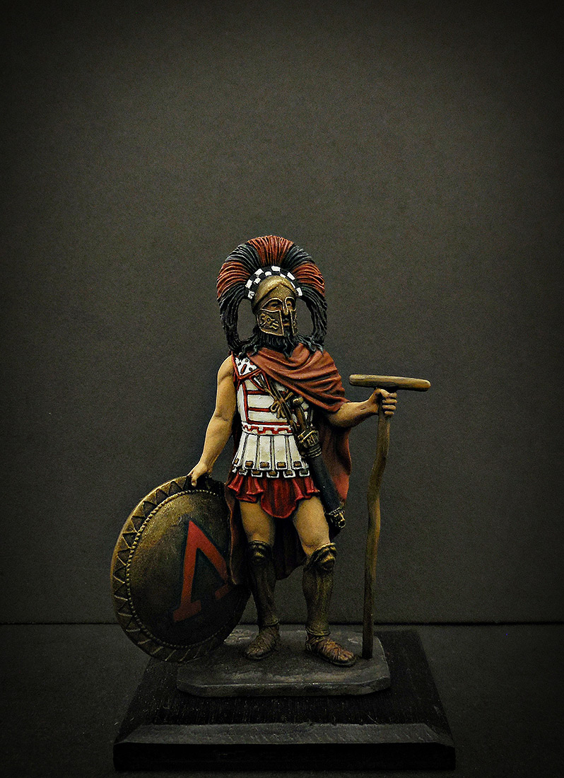 Figures: Spartan warlord, V B.C., photo #1