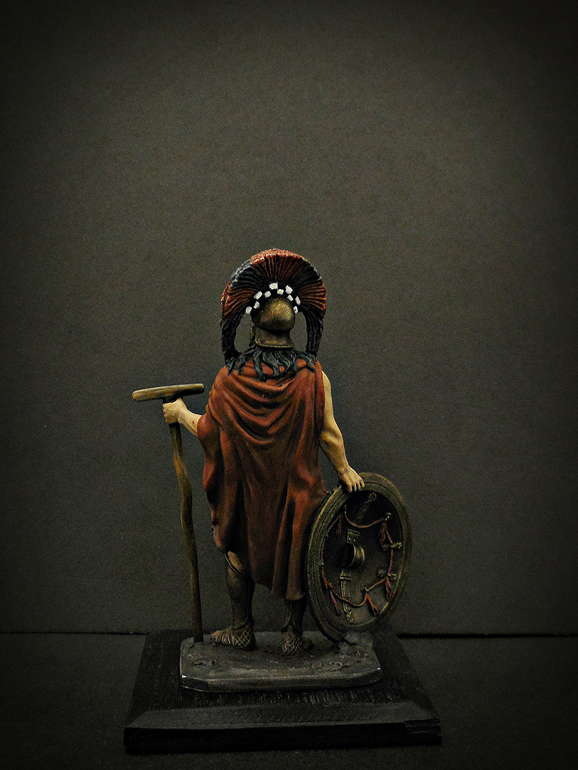 Figures: Spartan warlord, V B.C., photo #4