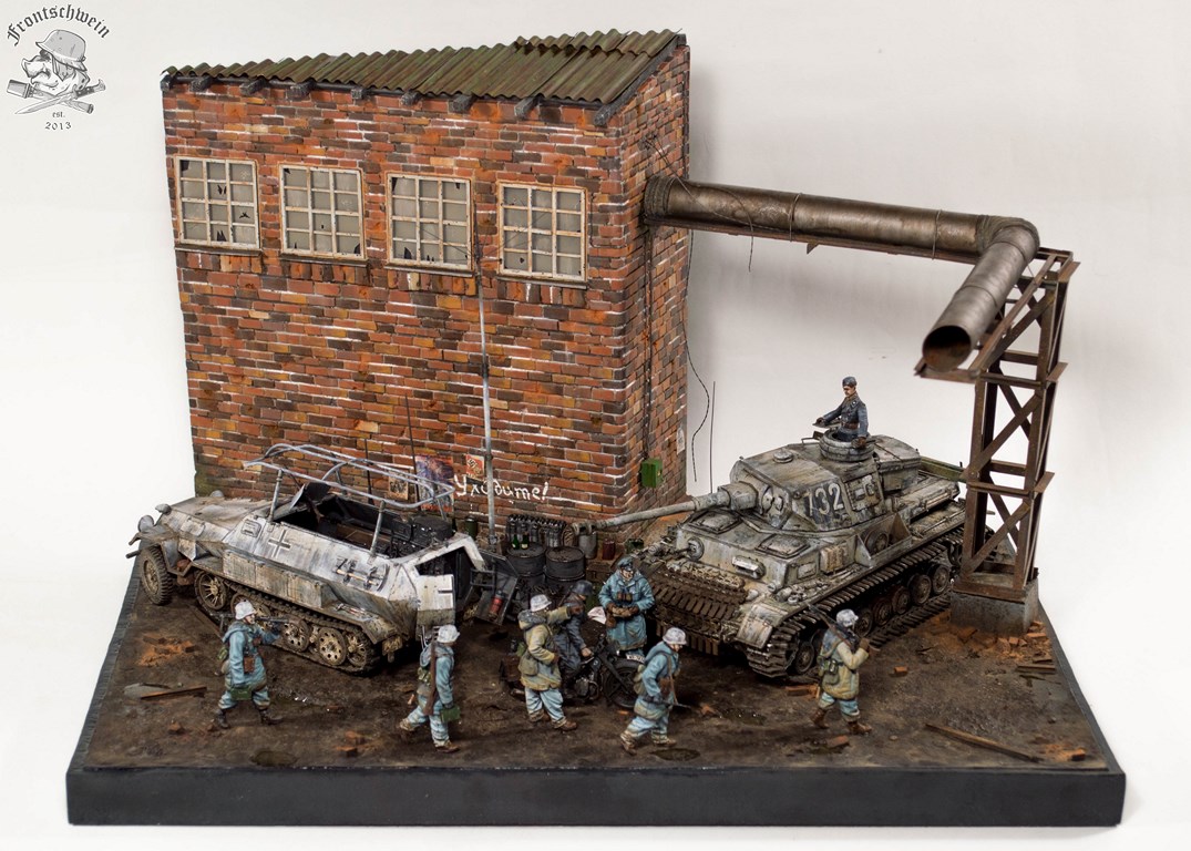 Диорамы и виньетки: Totenkopf, Харьков, 1943, фото #1