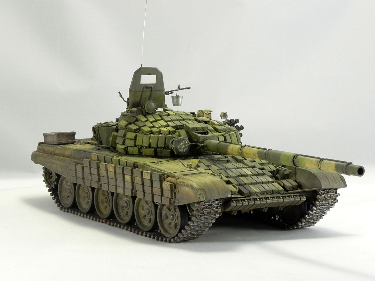 Dioramas and Vignettes: T-72B1, 276th regt., Chechnya, 1995, photo #13