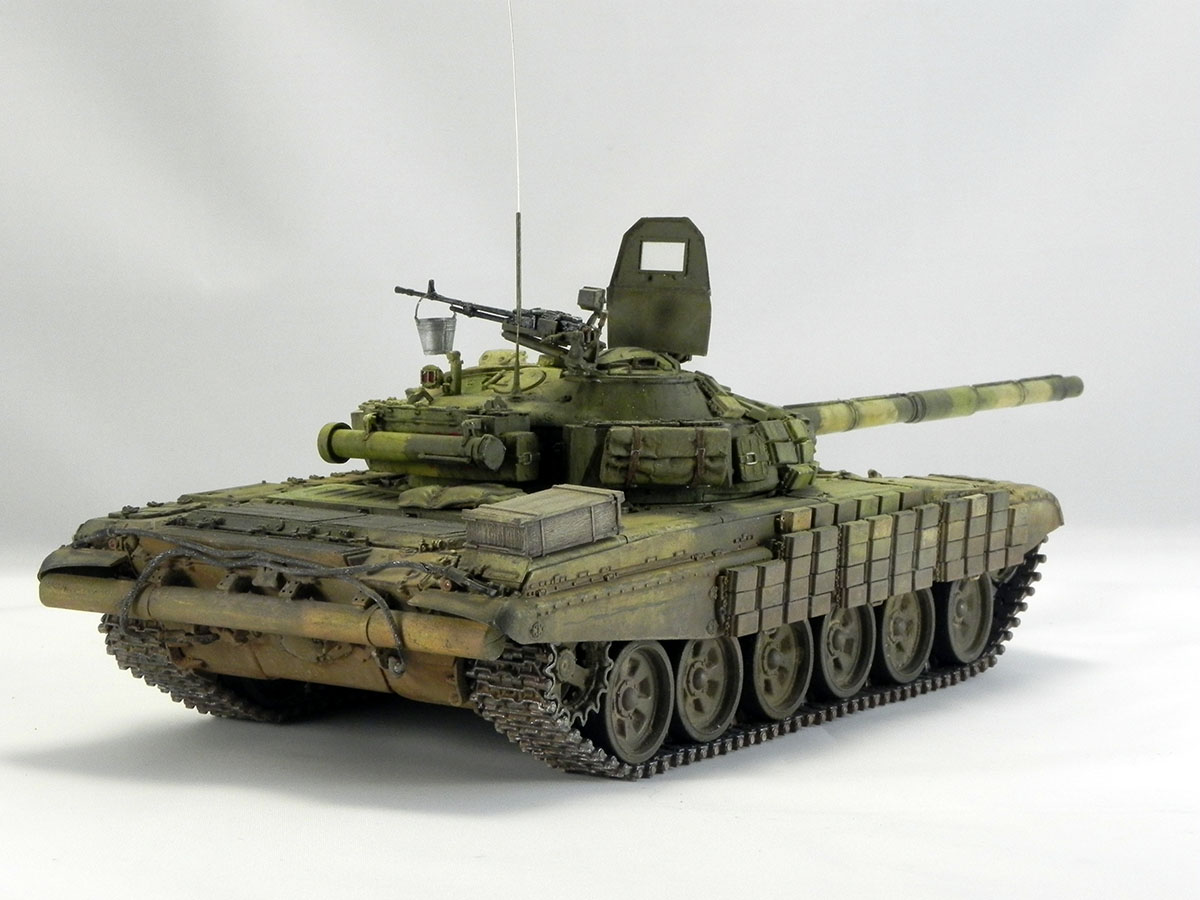 Dioramas and Vignettes: T-72B1, 276th regt., Chechnya, 1995, photo #14