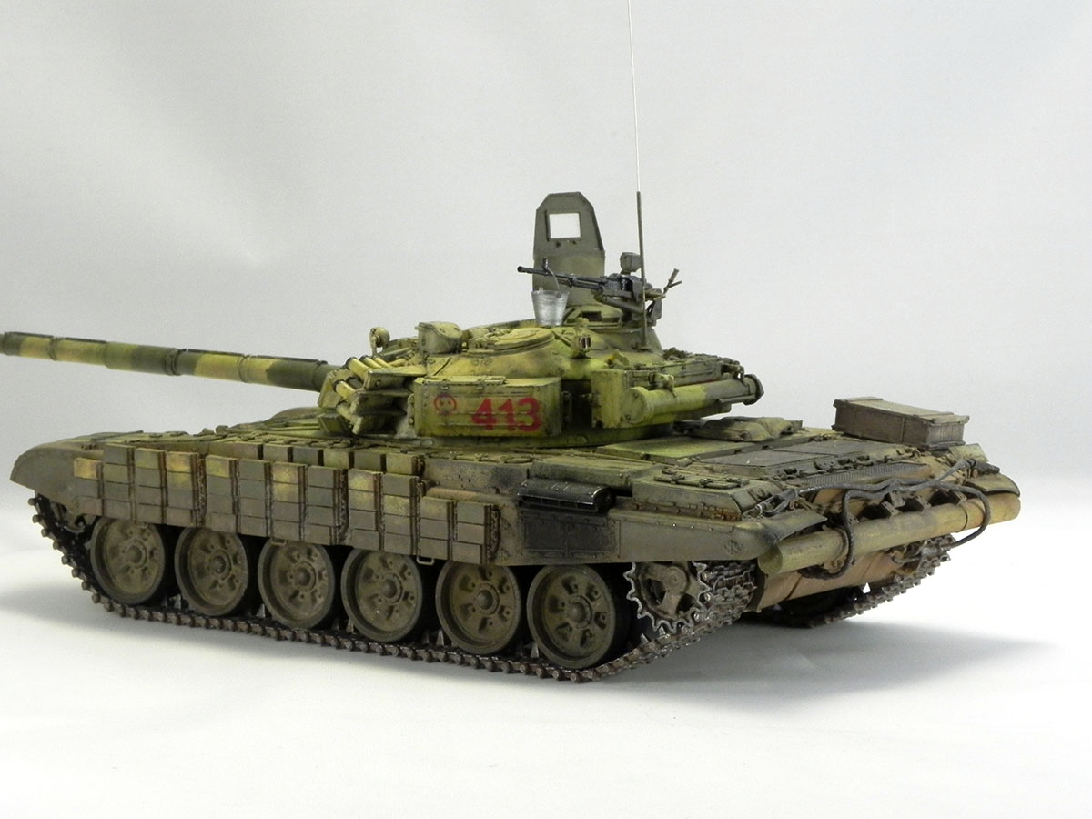 Dioramas and Vignettes: T-72B1, 276th regt., Chechnya, 1995, photo #15