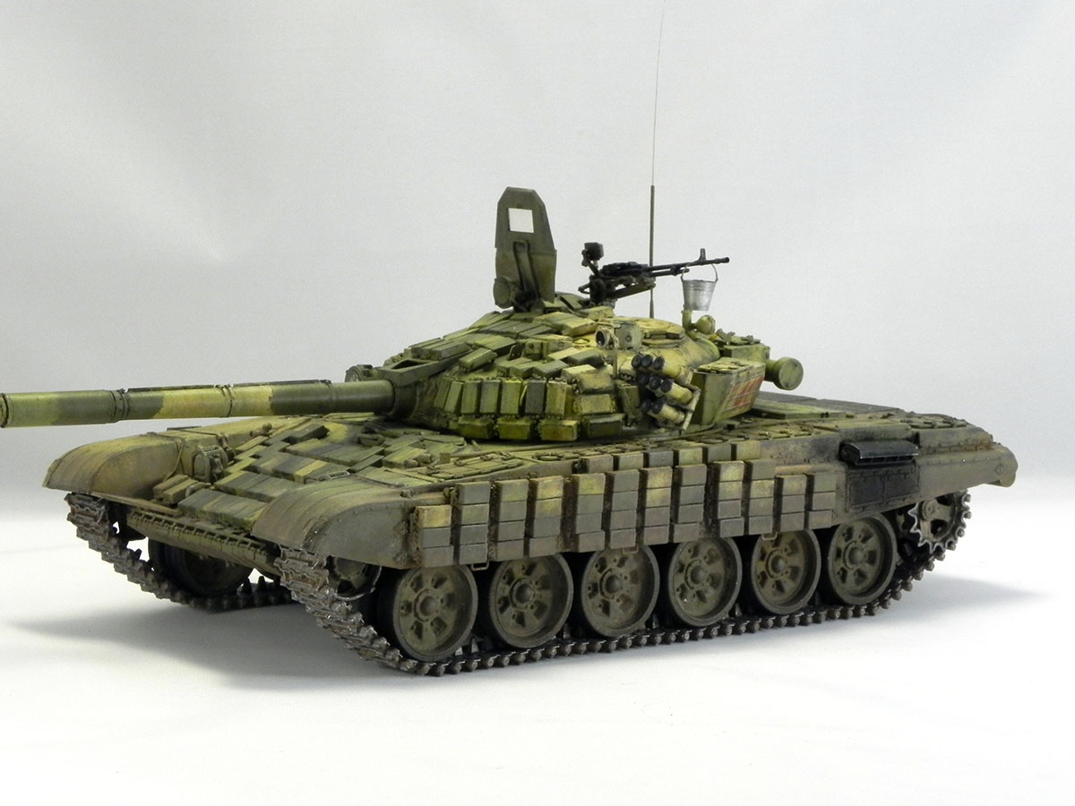 Dioramas and Vignettes: T-72B1, 276th regt., Chechnya, 1995, photo #16