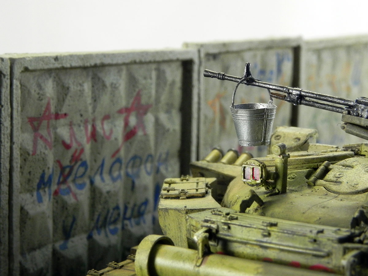 Dioramas and Vignettes: T-72B1, 276th regt., Chechnya, 1995, photo #6