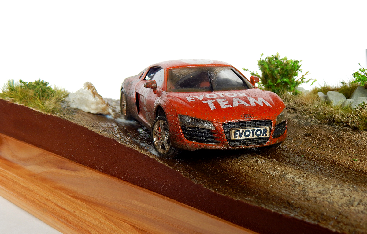 Диорамы и виньетки: Audi R8, фото #8