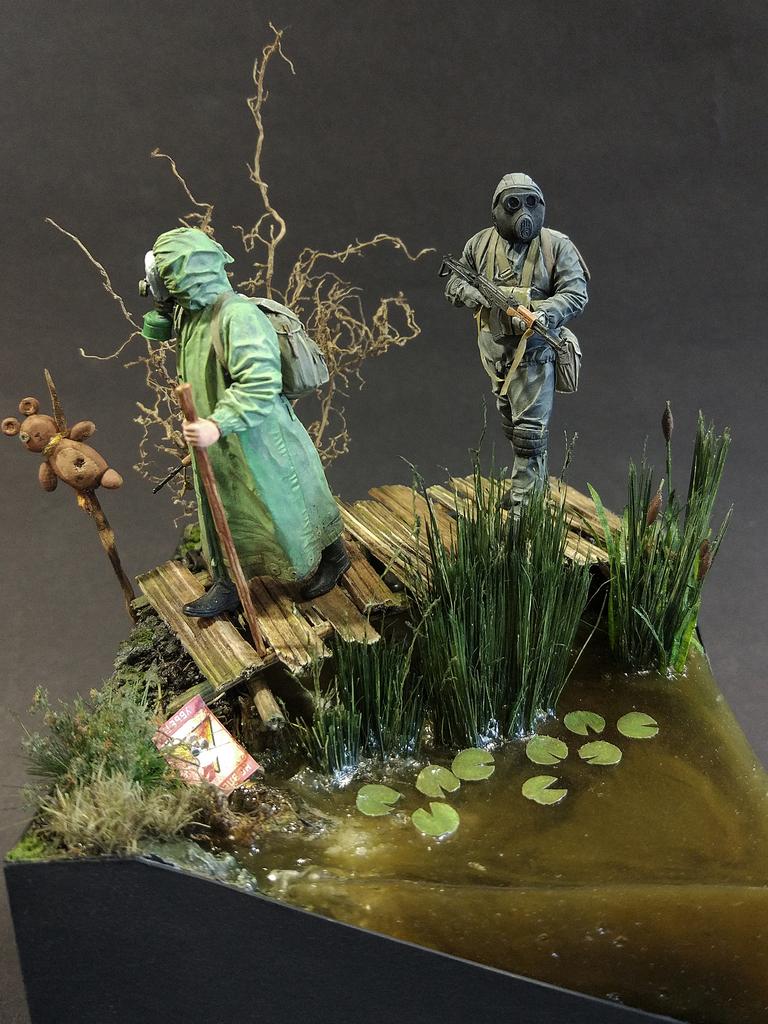 Dioramas and Vignettes: In the swamp, photo #1