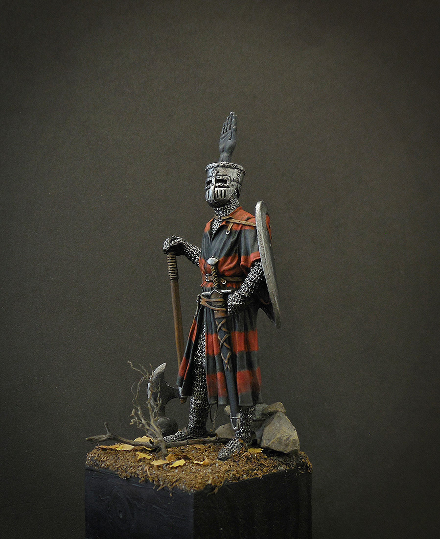 Figures: German knight, 1299, photo #2