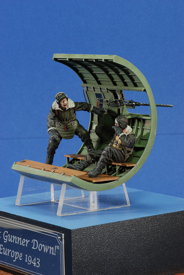 Dioramas and Vignettes: Waist gunner down! Europe 1943, photo #2