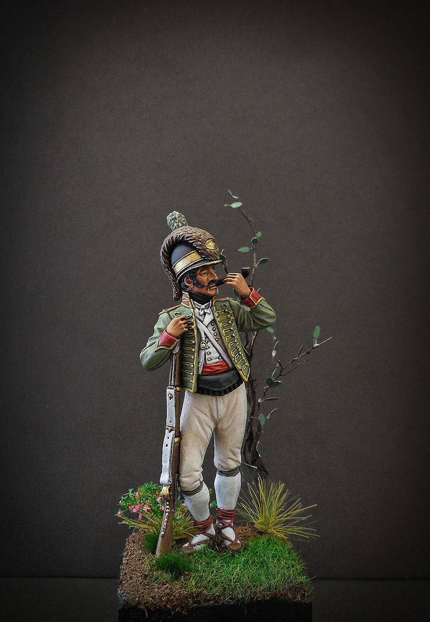 Figures: Private, Catalonian light infantry, Spain, 1807-08, photo #1