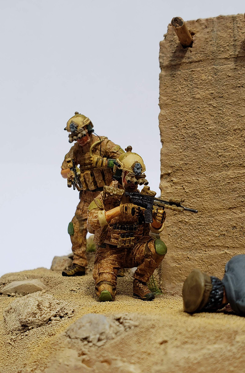 Диорамы и виньетки: Navy SEAL в Афганистане, фото #10