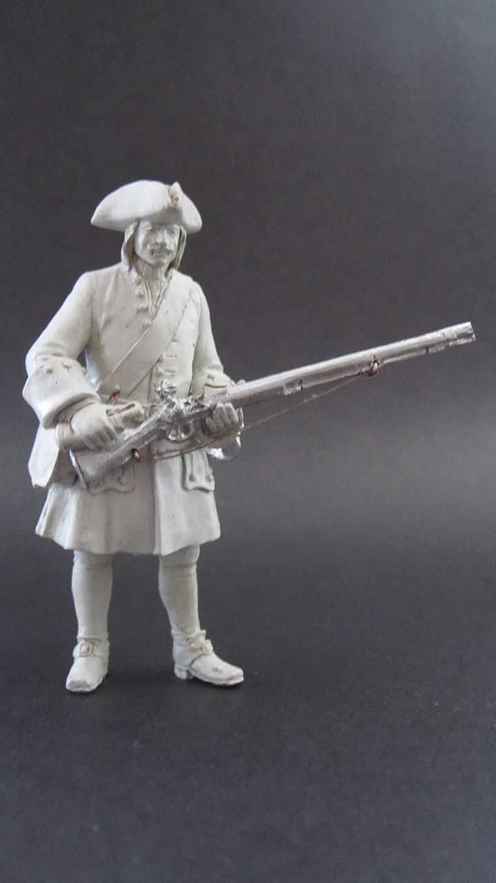 Sculpture: Fusilier, 1710, photo #1