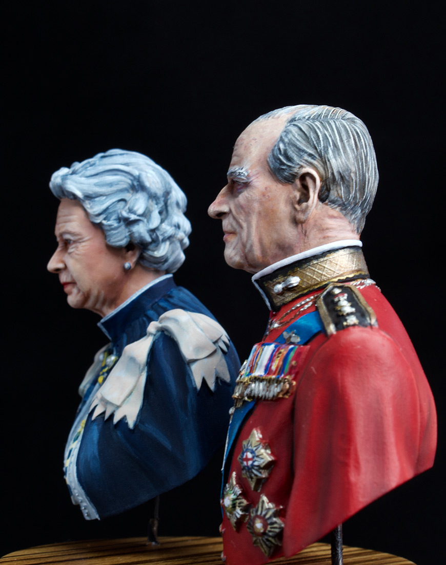 Figures: Elizabeth II and Prince Philip, photo #5