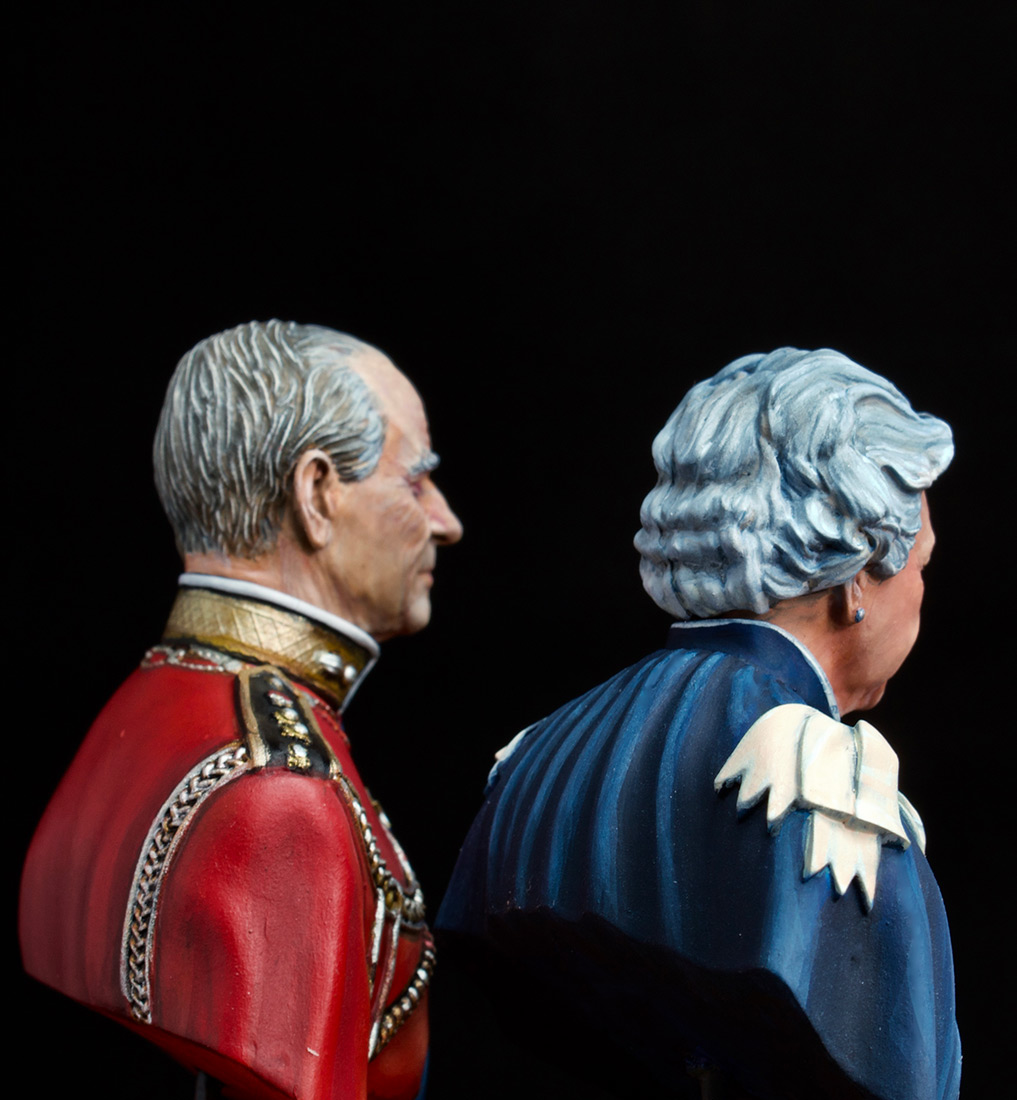 Figures: Elizabeth II and Prince Philip, photo #6