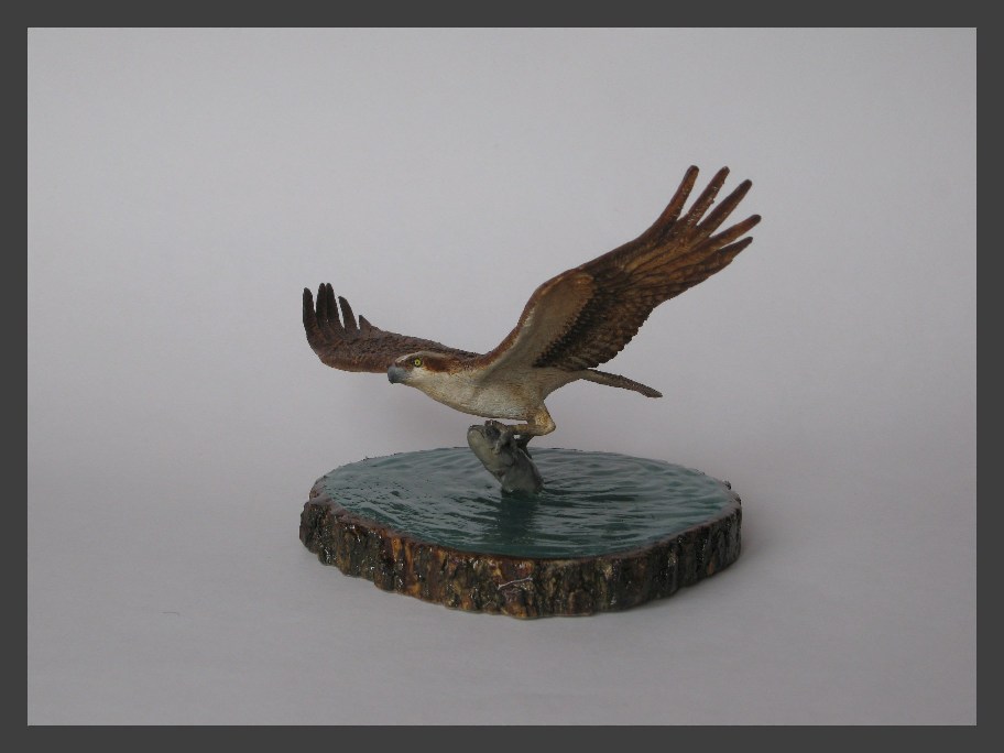 Sculpture: Osprey with prey, photo #11