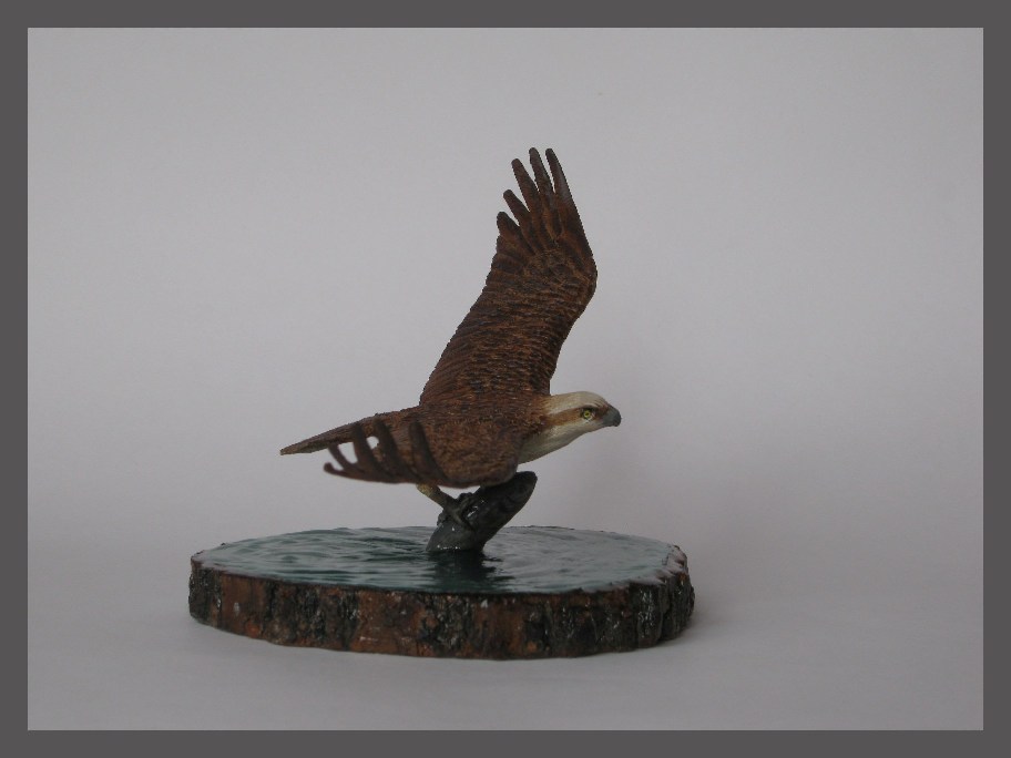 Sculpture: Osprey with prey, photo #13
