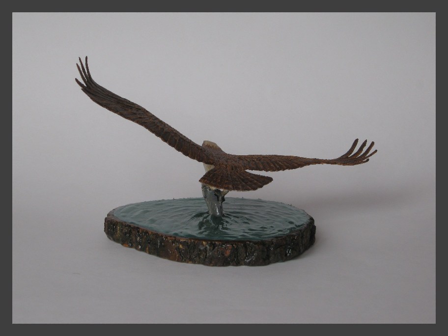 Sculpture: Osprey with prey, photo #16