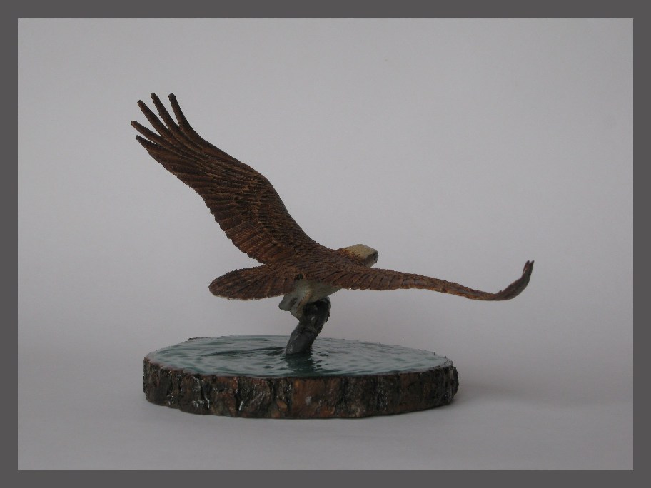 Sculpture: Osprey with prey, photo #17