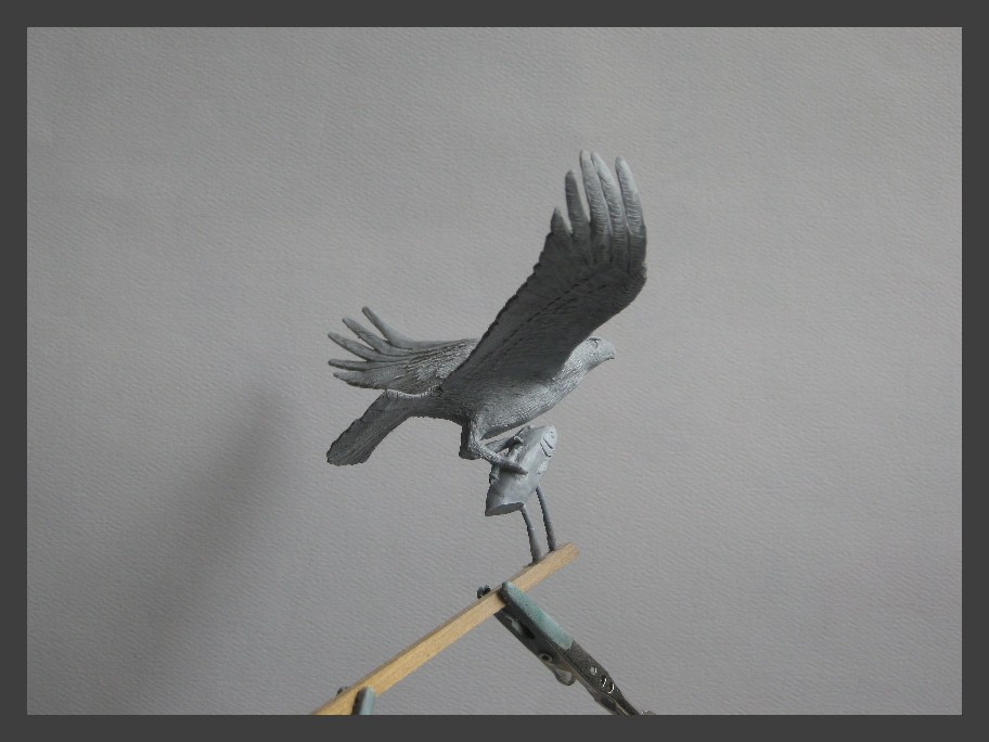 Sculpture: Osprey with prey, photo #22