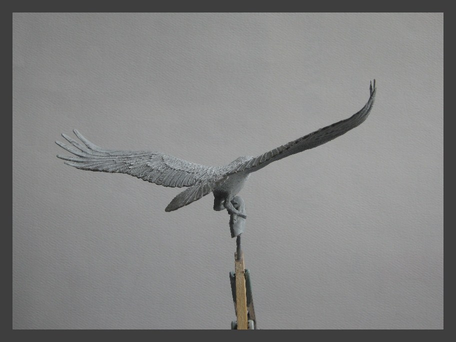 Sculpture: Osprey with prey, photo #25