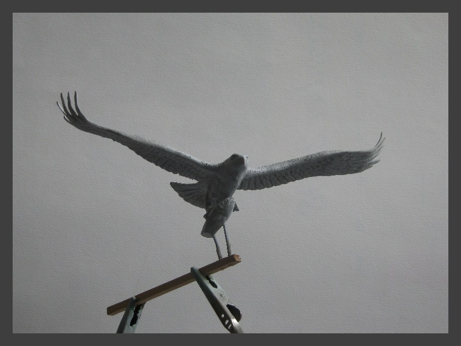 Sculpture: Osprey with prey, photo #28