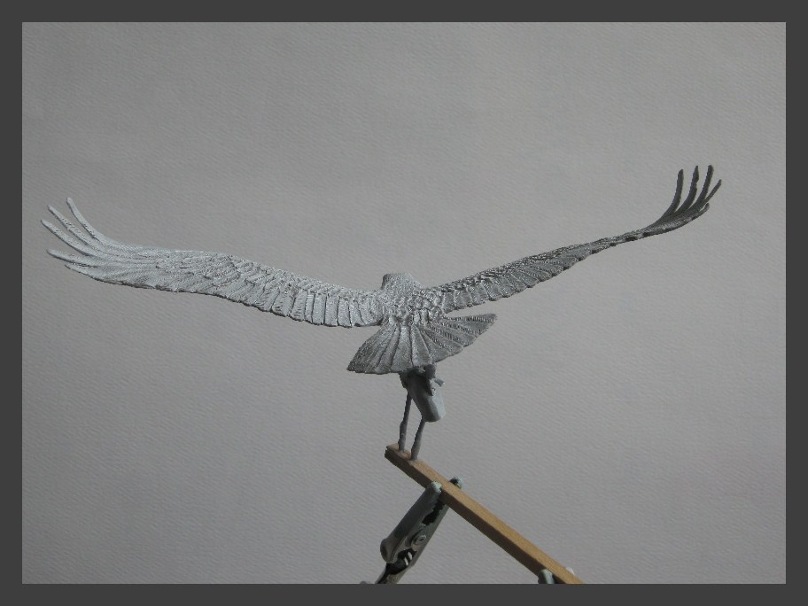 Sculpture: Osprey with prey, photo #31