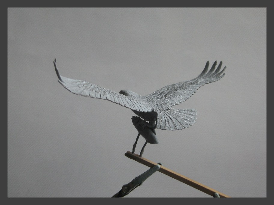 Sculpture: Osprey with prey, photo #32